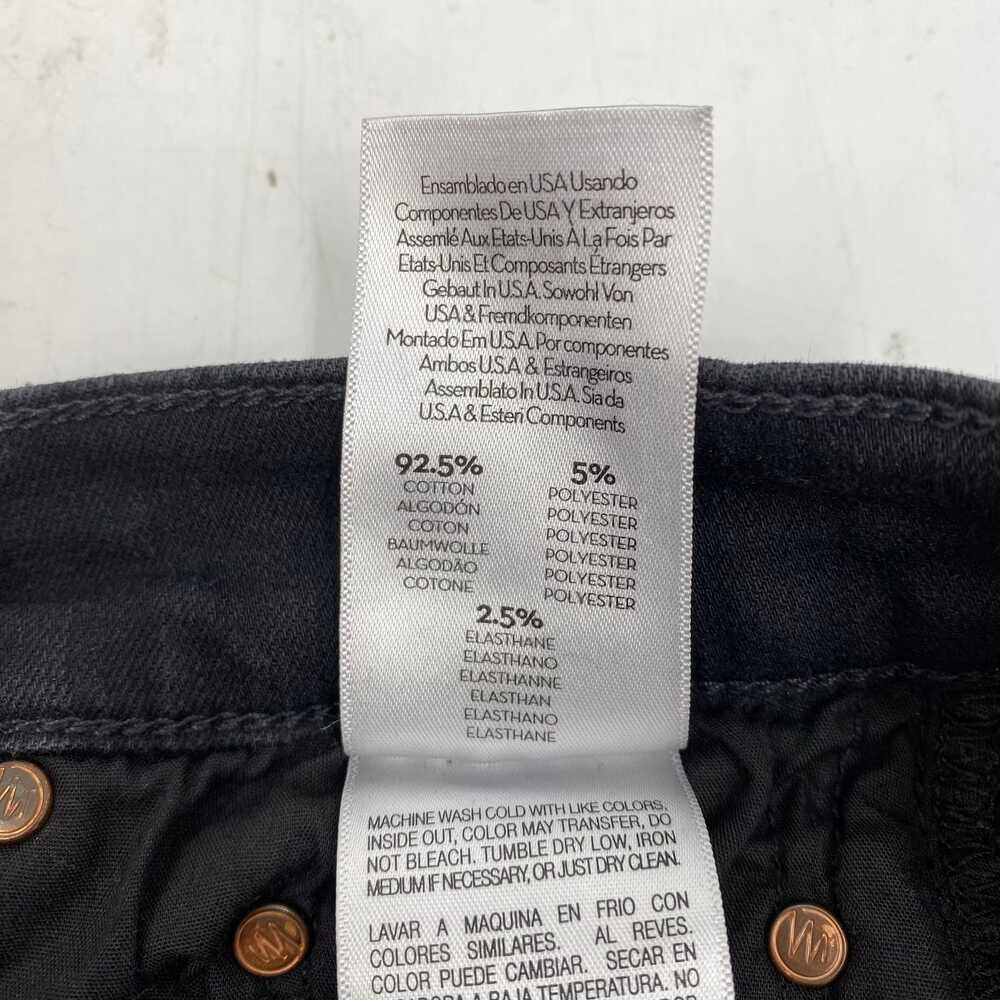 MOTHER Black Insider Step Crop Fray Jeans | Size 25 - Picture 11 of 11